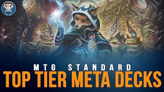 GET TO MYTHIC  TOP 5 MOST POWERFUL TIER 1 META DECKS  Standard MTG Arena [upl. by Acino]