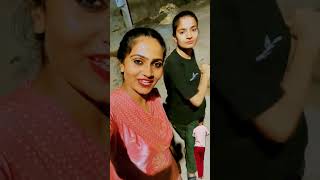 Tranding pathed poojaandpriyankahardwork dance song love poojachouhan funny sister [upl. by Ardnyk965]