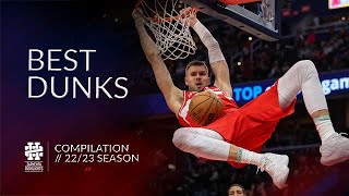 Kristaps Porzingis dunks compilation 2023 season [upl. by Harrat]