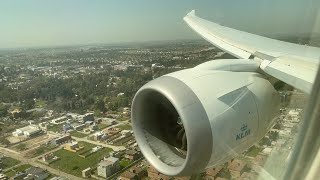 KLM Boeing 7879 Dreamliner Landing at Buenos Aires Ezeiza International Airport [upl. by Orlene]