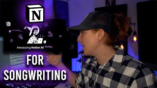 NOTION AI the BEST Songwriting Tool for 2023 [upl. by Dahlstrom]