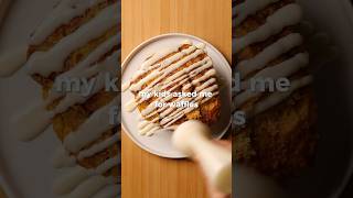 cinnamon roll pumpkin pancakes breakfast pancakes cooking [upl. by Alten]