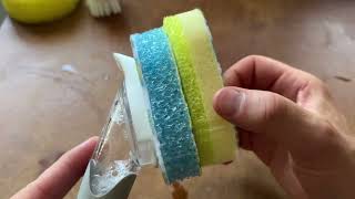 Scrub Daddy Dish Daddy Wand Accessories Explained [upl. by Noremac]