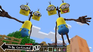 This is REAL MINION SIREN HEAD in MINECRAFT  HOW to WIN SIREN HEAD MINION [upl. by Alwyn]