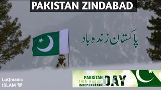 Pakistan Zindabad  14 August 2024  Sahir Ali Bagga  Pakistan Day 2019 ISPR Official Song Nazam [upl. by Wilek987]