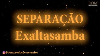 SambaOkê  Exaltasamba  Separação  Karaokê [upl. by Pacian654]