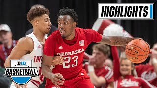 Nebraska Men’s Basketball The Best Highlights from the 202122 Season  Big Ten Men’s Basketball [upl. by Augy105]