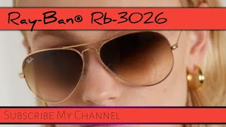 RAYBAN Aviator Rb3026 Brown Unisex [upl. by Aliehs]