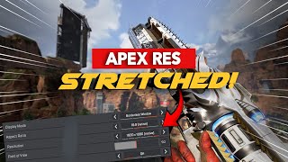 How to Get Stretched Res in Apex Legends Best Method [upl. by Normalie53]