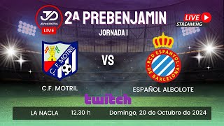 F7 2º PREBENJAMIN  CF MOTRIL vs ESPAÑOL DE ALBOLOTE  JORNADA 1 [upl. by Hachmann]