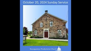 October 20 2024 Nassagaweya Presbyterian Church Worship Service [upl. by Waldo]