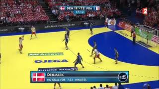 FranceDanemark finale handball euro 2014 [upl. by Aseefan]