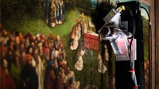 Lecture on MAXRF scanning on Van Eycks the Ghent Altarpiece [upl. by Nannette766]