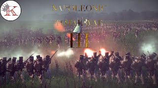 A Brutal Right Flank Maneuver Napoleon Total War 3 4v4 [upl. by Qulllon]