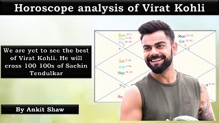 Virat Kohlis kundli analysis  Career best performance in 202324  100100s of King Kohli [upl. by Hoopen]