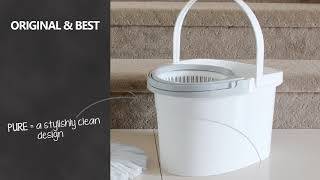 White Magic Pure Spin Mop [upl. by Eveivenej677]