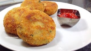 Homemade Crispy Chicken Potato Cutlets Recipe  How To Make Cutlets Easy by HUMA IN THE KITCHEN [upl. by Ras]