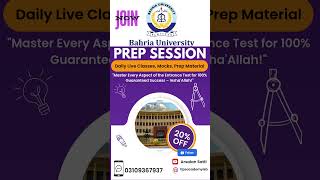 Bahria University Admissions Spring 2025  Entrance Test Preparation  CBT [upl. by Adnerb]