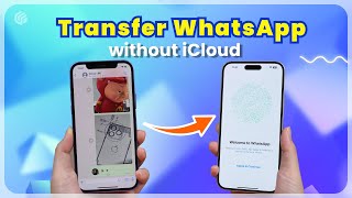 How to Transfer WhatsApp to New iPhone Without iCloud 2024 [upl. by Enirahtac]