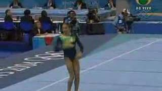 Lais Souza BRA  2004 Olympics  Qual FX [upl. by Hayyim114]