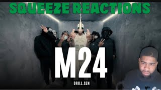 M24  SZN Freestyle S1E1  Drill SZN Squeeze Reactions [upl. by Esoj]