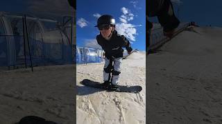 Worlds Smallest Snowboard Stance [upl. by Lupien236]