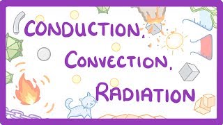 GCSE Physics  Conduction Convection and Radiation 5 [upl. by Nylorak]