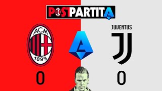 MILAN  JUVENTUS 00  POSTPARTITA [upl. by Danella180]