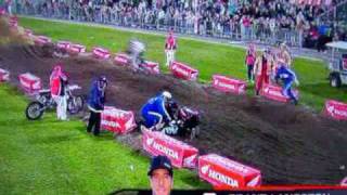 Grant Langston Crash Daytona SX 2010 [upl. by Otreblig]