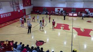 Rancocas Valley High School vs Cherokee High School Mens Varsity Basketball [upl. by Kerianne]