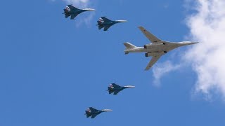 7 May 2 Planes over Moscow before Victory Parade Shorts Part 2 [upl. by Eanel]