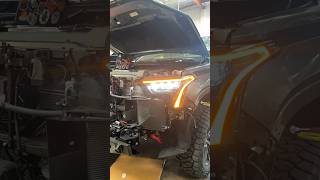 Alpharex headlight install on 2024 TOYOTA TUNDRA TRD PRO [upl. by Arrais]