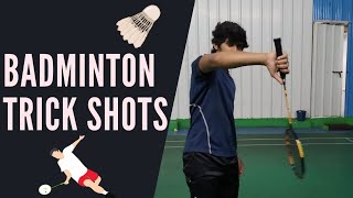 Badminton Trick shots trainingbasic for beginners  in tamil [upl. by Iveksarap]