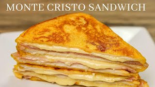 Easy Monte Cristo Sandwich Recipe [upl. by Pisano]