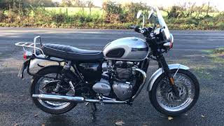 Fully loaded Bonneville T120 low miles and immaculate all round [upl. by Kruse]