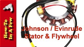 How To Change the Stator and Flywheel on Evinrude  Johnson [upl. by Eeliram]