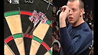 Burnett vs Wallace Darts World Championship 1996 Semi Final Burnett vs Wallace [upl. by Alodi]