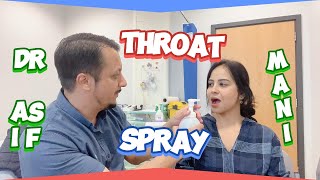 THROAT SPRAY  ENDOSCOPY  what to expect with spray  GASTROSCOPY  Nurse  Mani  Dr Asif Yasin [upl. by Pinelli]