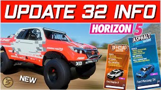 How To Get ALL Forza Horizon 5 Update 32 REWARD CARS Horizon Race Off Festival Playlist [upl. by Yengac]