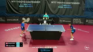 Benjamin Bian vs Tobias Fabian  WTT Youth Contender Senec  U11 BS  SF [upl. by Towers]