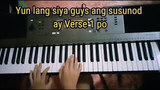 Hesus salamat O Dios Salamat Piano Tutorial [upl. by Rangel955]