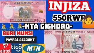 NTUCIKWE UKIYANDIKISHA UHABWA 5000RWF NDETSE UKANINJIZA ARENGA 10000RWF KU MUNSI  NTA GISHORO [upl. by Assilana]