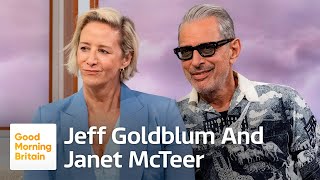 Jeff Goldblum and Janet Mcteer Reveal All on Their New Netflix Series [upl. by Cychosz]