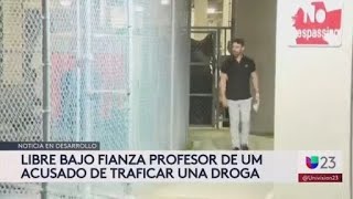 Un profesor de UM sale de prisión tras pagar fianza por acusaciones de tráfico de drogas [upl. by Sherlocke860]