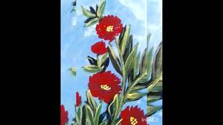 Easy sky amp Flower drawing viralstatusvideos shots like share Subscribe plz 🙏 [upl. by Lednik]