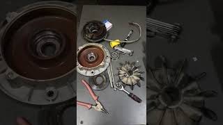 Motor overheating Bearing changed  motor repairing shortvideo viralvideo motor short [upl. by Grory]