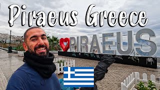 Piraeus Greece the beautiful unseen unknown part walking tour 4k commentary [upl. by Geiss]