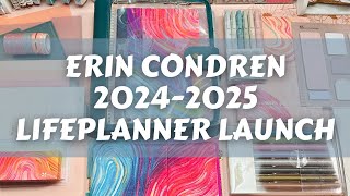 202425 ERIN CONDREN LIFEPLANNER LAUNCH  MY BIGGEST REVIEW OF THE YEAR [upl. by Jenei]