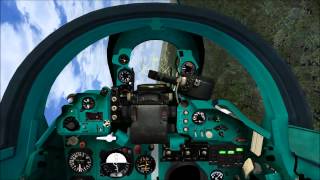 Mig21MF Demo FSX [upl. by Aztinaj739]