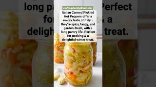 Canning Italian Hot Pepper  Quick and Easy Recipe A family tradition [upl. by Shaina973]